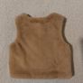 Quilted, Faux Fur Reversible Gilet Jacket Image 9