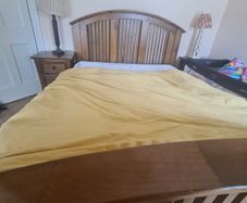 5ft Wooden King Size Bed