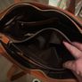 brown leather bag Image 5