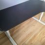 IKEA BEKANT Corner Desk 160x110 - White/Black Image 2