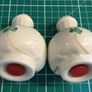 Belleek Fine China Shamrock range Salt & Pepper Shakers Image 3