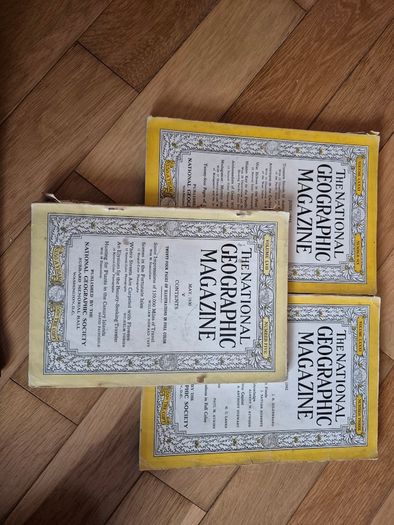 National Geographic magazines x 400 from early 20th century to 2009