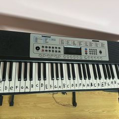 Keyboard stand and seat.  Booster seat