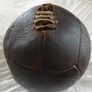 1930's Original 12panel Leather football Image 3