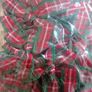 Miniature Christmas Plaid Bows Fabric Image 2