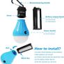 LED Tent Lantern Lamp Emergency Light Battery Powered Waterproof Portable Bulb for Hiking Fishing Camping Household Car Repairing  4 Pack (FREE POSTAGE) Image 6