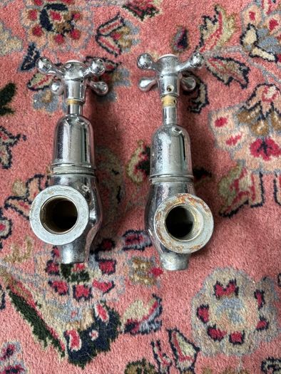 Antique Globe Taps