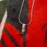 sterling silver chain and pendant Image 2