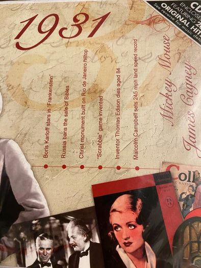 Birthday CD 1931