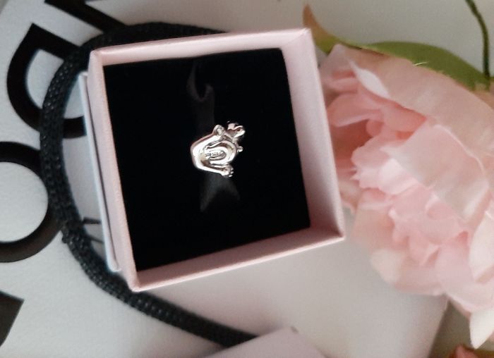 New pandora genuine hugging bears charm