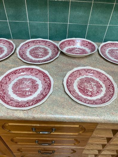 Dinnerware - Chain - Mason - Ironstone Vista Pink