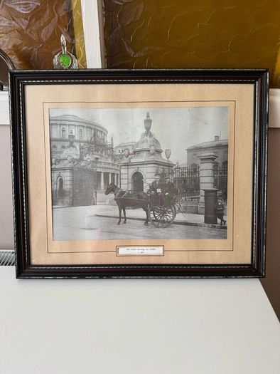 Vintage print of Dublin