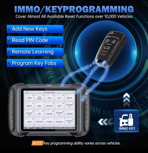 XTOOL D8S Bidirectional Diagnostic Scan Tool, 2024 Upgrade of D8, 38+ Services, Topology Mapping, ECU Coding/3-Year Update/All Systems Scanner/Crankshaft Relearn/CANFD/DoIP