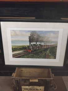 The Dingle Train framed print