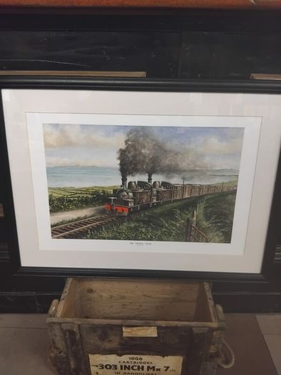 The Dingle Train framed print