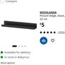 Black picture shelf 55cm -  Brand new Image 2