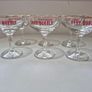 Vintage 1950s/60s "Baby Bubbly" Champagne Coupe Glasses - Set of 6 Image 2
