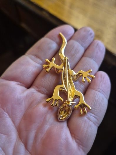 Vintage Salamander Brooch