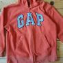 Age 8-9 Orange GAP Hoodie Image 2