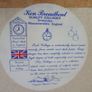 Vintage 1960/70 Watch Art Delta Rolls Royce Frame 13,3" x 11,3" Image 10