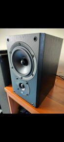 KEF Cresta 10 Bi-Amp pair speakers Black Bookshelf Maidstone England Matching pair on3ne3ss