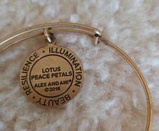 Lotus peace petal bracelet..REDUCED