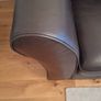 M&S Leather sofa Image 3