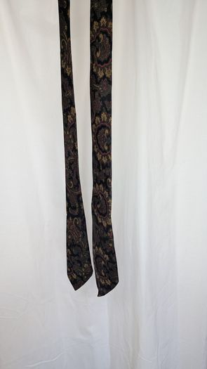 Christian Dior Tie Paris Paisley Silk Mens Vintage Designer Necktie Italy