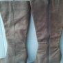 Genuine leather boots knee high lining leather also Image 6