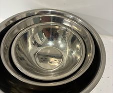 3 Stainless Steel Mixing Bowls