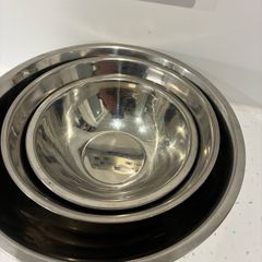 3 Stainless Steel Mixing Bowls