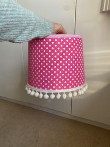 Girls Pink Light Shade