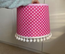 Girls Pink Light Shade