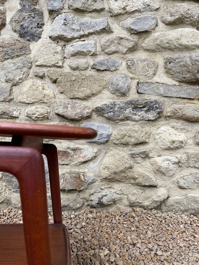 Mid century modern danish side table end table