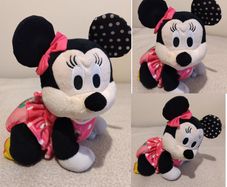Disney Baby Minnie Mouse Crawl With Me Teddy