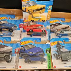 Hot Wheels Cars Tesla Ford Lamborghini Lancia Mercedes
