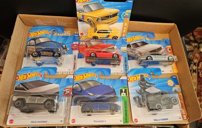 Hot Wheels Cars Tesla Ford Lamborghini Lancia Mercedes