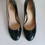 Xaira Black Patent Leather Court Shoes Block Heels EU35 UK2 BNIB RRP 100  CAN POST Image 4