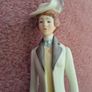 Porcelain Art Deco Style Lady Image 4