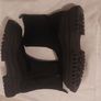 zara girls black boots size 2 Image 4