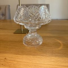 Crystal Pedestal Bowl