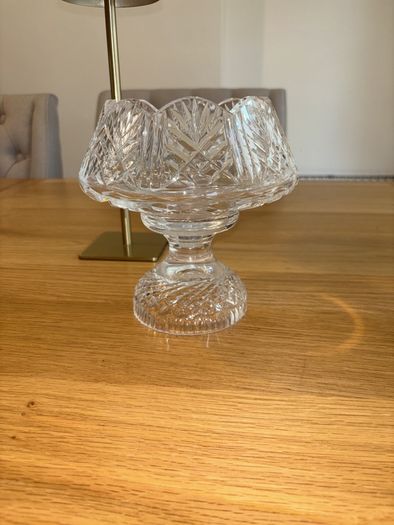 Crystal Pedestal Bowl