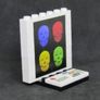 LEGO Rare The Art Of The Brick By Nathan Sawaya Lego Printed Museum Exhibit Limited Edition Promo The Colored Skulls The Art Of The Brick Lego Image 2