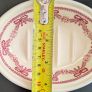 Vintage Masons Crabtree Evelyn Pink Ribbon Bow Ceramic Soap Dish Ironstone Image 5