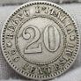 Italy 1894 20 Centesimi Image 2