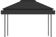 Gazebo with Double Extending Roofs 3x3x2.75 m Anthracite