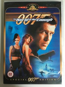 007 James Bond - The World Is Not Enough [1999] Pierce Brosnan, Sophie Marceau, Robert Carlyle, Denise Richards, Robbie Coltrane & Judi Dench [Movie DVD]