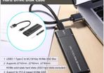 Brand New 2-in-1 M.2 SSD Enclosure NGFF & NVMe Dual Protocol Aluminum Case