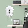 20.2x37cm White Vintage Cuckoo Clock With Cuckoo Call Simple Fashionable antique style Pendulum Image 2