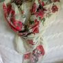 Floral Scarf Image 2